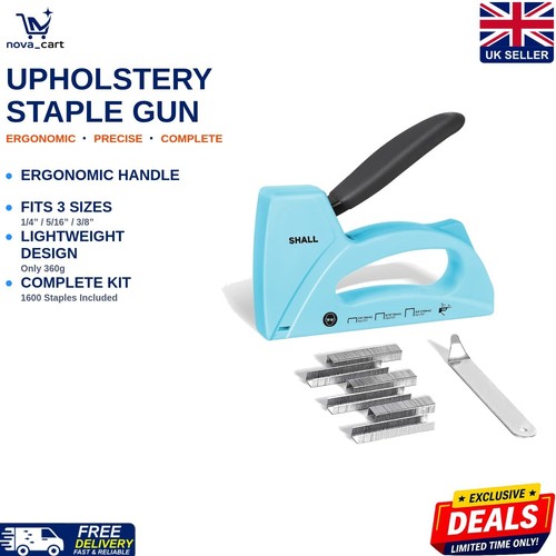 Upholstery staple gun - upholstery,