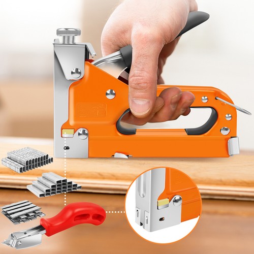 Staple gun with 3000 - staple,