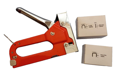 Heavy duty tacker staple gun - heavy,