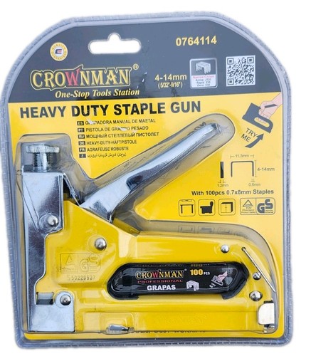 Heavy duty staple gun tacker - duty,
