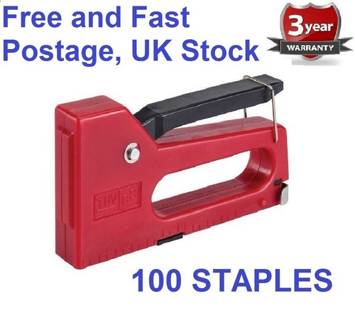 Staple gun 100 staples - gun,