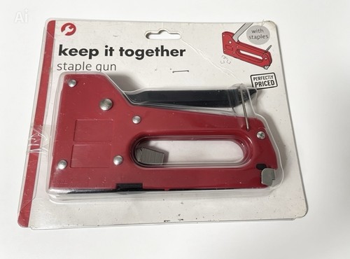 Staple gun 100 staples - gun, +