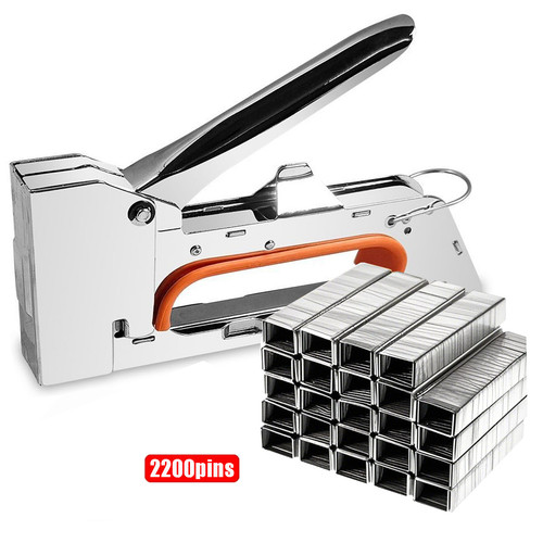 Heavy duty staple - gun, tacker